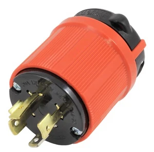 Assemblaggio spina maschio 20 A 125/250 V NEMA L14-20P 4 poli di AC WORKS® - Foto 1 di 7