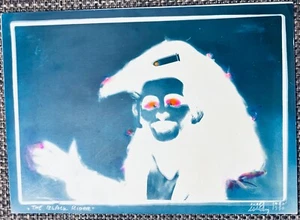 MICHAEL A RUSS TOM WAITS "THE BLACK RIDER" SIGNED HANDCOLORED GEL PHOTOGRAPH - Picture 1 of 2
