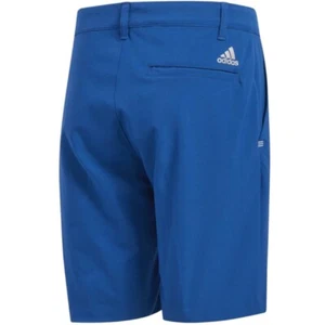 NEW adidas Boys Solid Performance Golf Shorts Royal Glory Blue Stretch Size XL - Picture 1 of 6