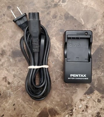 PENTAX D-BC8 Battery OEM Charger For use the Pentax D-Li95 Battery Tested Works - Image 1 of 3
