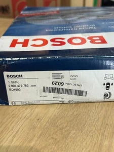 BOSCH BRAKE DISC ROTOR X1 320MM AUDI A4 A5 Q5 A7 A6 2007-2018 1.8 2.0 2.7 163 - Picture 1 of 3
