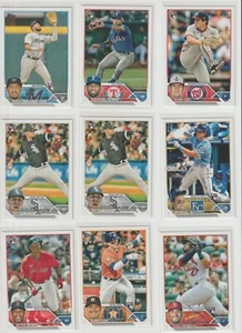 2023 TOPPS RC'S 11 CARD LOT ALL SCANNED - Picture 1 of 2