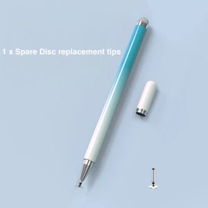 Stylus Pen 2 in 1 Touch Screen Universal for iPad iPhone Samsung Galaxy Tablet - Picture 1 of 19