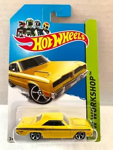 Hot Wheels 1974 Brazilian Dodge Charger 2014 #240 Muscle Mania ALL SMALL WHEELS! - Picture 1 of 3