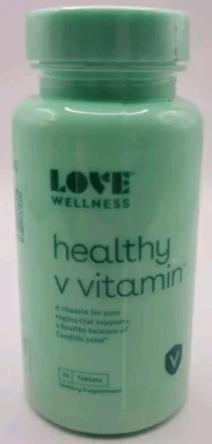 Tabletas de vitamina V Love Wellness Healthy - 30 unidades - Ex: 04/2025 Foto 1 de 2