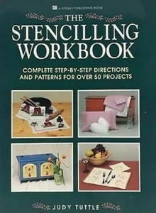 The Stencilling Workbook Complete Step-by-Step Directions Patterns Tuttle HC - Picture 1 of 1