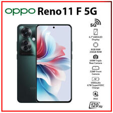 NEW OPPO Reno11 F 5G 8GB+256GB GREEN GLOBAL Ver. Dual SIM Android Cell Phone