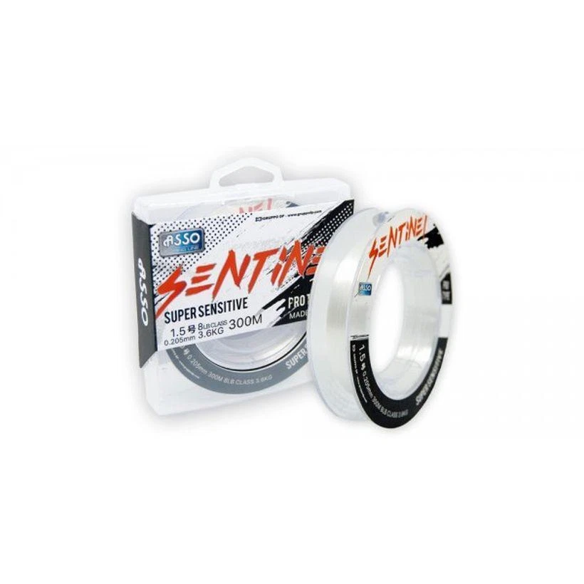 MONOFILO PESCA ASSO SENTIENL 50 MT FILO FINALI SURFCASTING BOLOGNESE TERMINALI - Immagine 1 di 1
