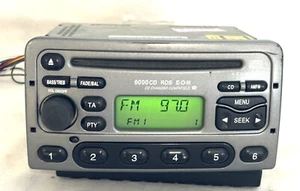 FORD SILVER 6000 RDS CD RADIO MONDEO, PUMA FIESTA FOCUS TRANSIT XS6-18C815-AA - Picture 1 of 8