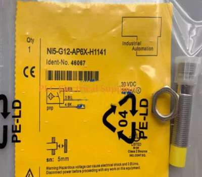 1PCS New for TURCK Proximity Switch Sensor NI5-G12-AP6X-H1141 Fast Shipping - Image 1 of 3