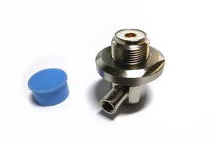 SO239 STECKER OBERFLÄCHENMONTAGE Buchse Schott 90° Löten Typ RG58 UK LAGER - Bild 1 von 4