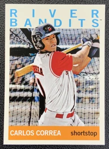 2013 Topps Heritage Minor Leagues #150 Carlos Correa Pre-Rookie - Picture 1 of 2