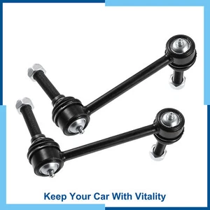 Pack (2) Front Sway Bar Links End Link Suspension Kit for Toyota Tacoma 05-19 - Picture 1 of 7