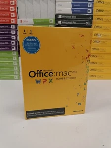 NUEVO SELLADO Microsoft Office MAC 2011 Hogar y Estudiantes DVD 1 Usuario para 1 Mac - Imagen 1 de 4
