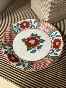 Fitz Floyd Floral Red Asian Flower Imari Look Berry Bowls - Set Of 4 - Picture 1 of 3