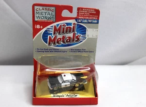 CLASSIC METAL WORKS Mini Metals - '61 Impala Police Car HO Scale #30116 (2000) - Picture 1 of 6