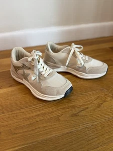 Vintage Havana Women’s Nude Glitter Star/Tan Sneakers Shoes Casual Size 8.5 - Picture 1 of 17