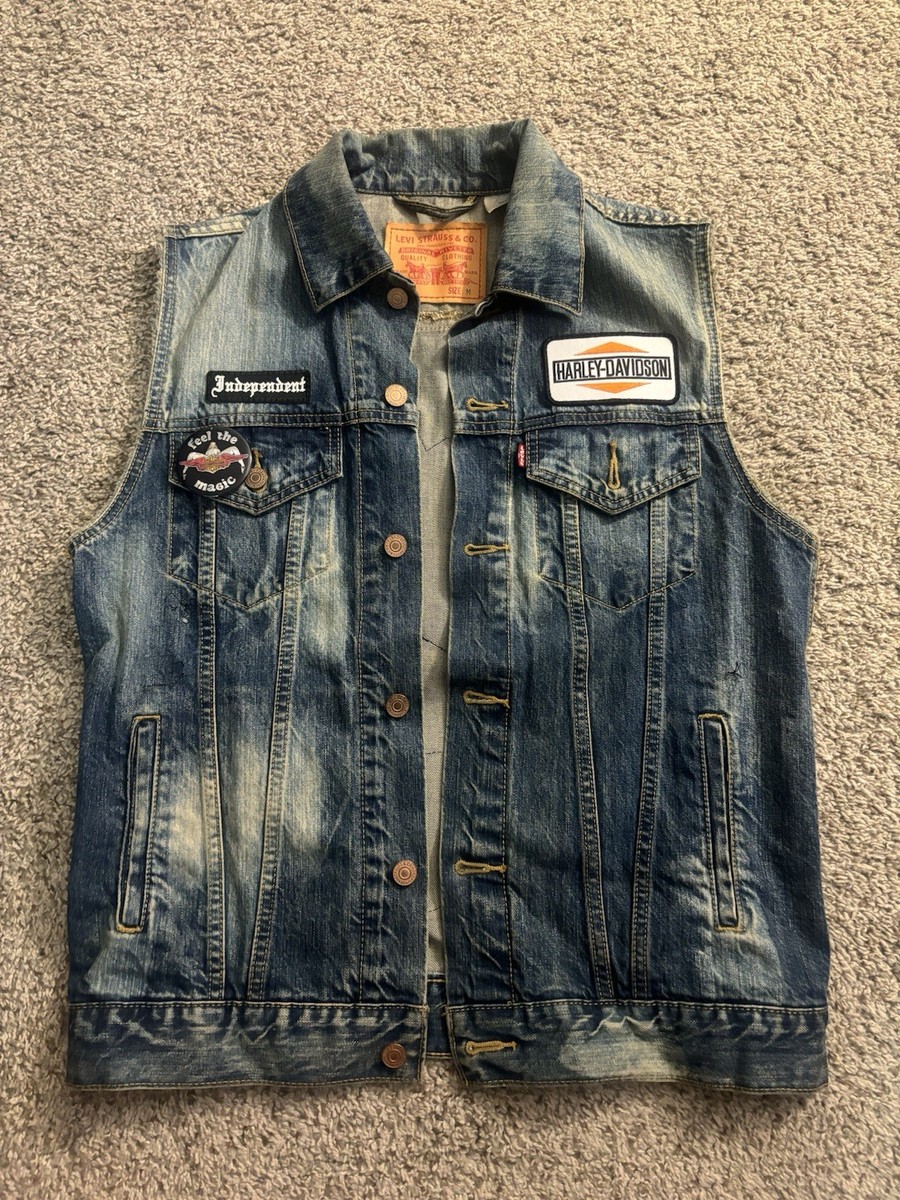 USA製　LEVI'S Robert Geller denim VEST XL Levi's Denim Vests for Men for Sale - Shop New & Used - eBay