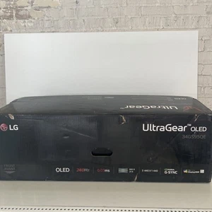 LG 34GS95QE 34-inch Ultragear OLED Curved, 800R 240Hz 0.03ms, Black - Picture 1 of 5
