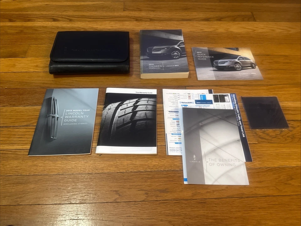 Lincoln MKX 2013 manual del propietario con estuche OEM envío gratuito Foto 1 de 1