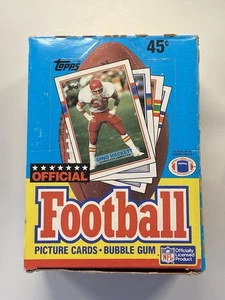 1989 Topps NFL Football Wax Box - 36 Packs Direct From Sealed Case - Picture 1 of 4
