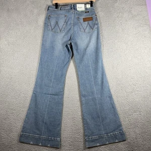 Pantalones de mezclilla retro Wrangler para mujer talla 31x32 Bailey tiro alto estilo nuevos con etiquetas - Imagen 1 de 7