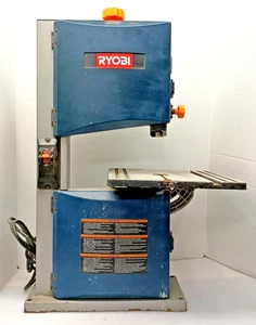 Seghetto a nastro RYOBI BS904 9" con filo 2,5 Amp blu utensile da taglio legno testato funziona usato - Foto 1 di 7