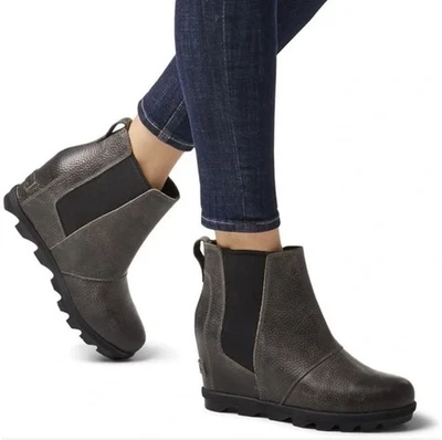 Sorel Women's Joan Of Arctic Wedge II NL3346-052 Ankle Chelsea Boots Size 9 - Image 1 of 4