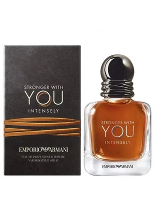 Stronger With You Intensely by Giorgio Armani 3.4oz Eau de Fast free shipping US - Image 1 of 2