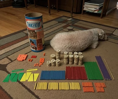 Vintage Tinkertoy Master Builder Set No. 150 - Image 1 of 2