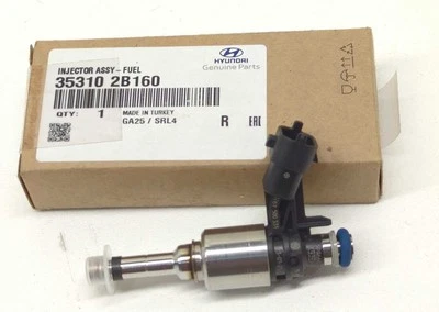 Nuevo inyector de combustible genuino Hyundai 2016-2018 Tucson Veloster Turbo 353102B160 OEM Foto 1 de 4