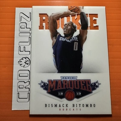 Bismack Biyombo 2012-13 Panini Marquee White PETG Rookie #500 - Image 1 of 2