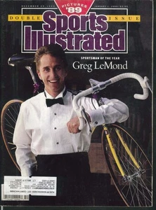SPORTS ILLUSTRATED Greg LeMond Chris Drury Dan Simrell ++ 12/25 1989 - 1/1 1990 - Picture 1 of 1