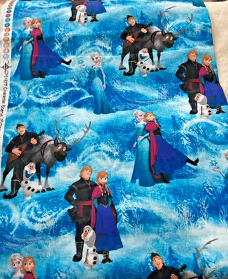 2.333 Yds Character Scenic Disney for Springs Creative.  CP51877 Blue - Image 1 of 3