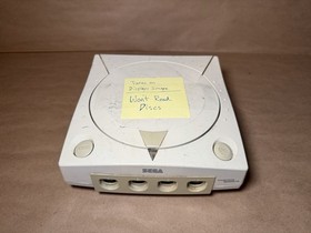 SEGA Dreamcast HKT-3020 Console Only White | Does Not Read Discs FOR PARTS AS IS