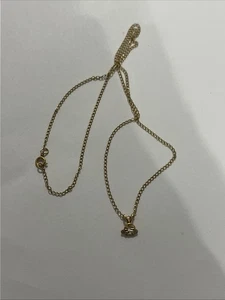 10k Black Hills Gold Leaf Pendant and necklace Read Description. —(P) - Picture 1 of 8