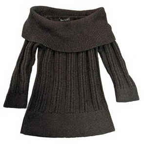 White House Black Market Damen Gr. S stylischer schulterfreier Strickpullover - Bild 1 von 8