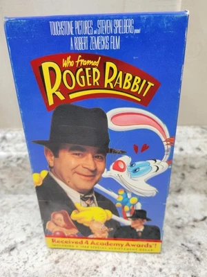 Who Framed Roger Rabbit VHS 1988 Animation Comedy Touchstone Pictures - Image 1 of 2