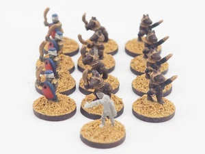 PENDRAKEN 10MM FANTASY EGYPTIAN MYTHOLOGY MINIS X 13. PAINTED. GREEN 1066 - Picture 1 of 5