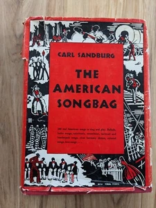 The American Songbag by Carl Sandburg HCDJ 1927 Harcourt Brace & Co - Picture 1 of 6
