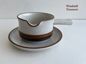 VINTAGE DENBY TÖPFERSCHEIBE SAUCIERE KRUG UND SCHALE - TOP ZUSTAND - Bild 1 von 5