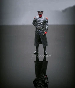 3D PRINT 1/64 WW2 Germany officer Red Skull fit 1:64 car street stand - Picture 1 of 3