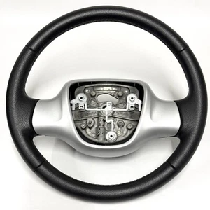 W451 SMART FORTWO 2014 FRONT DRIVER SIDE STEERING WHEEL 2 SPOKE LEATHER OEM 11K - Picture 1 of 21