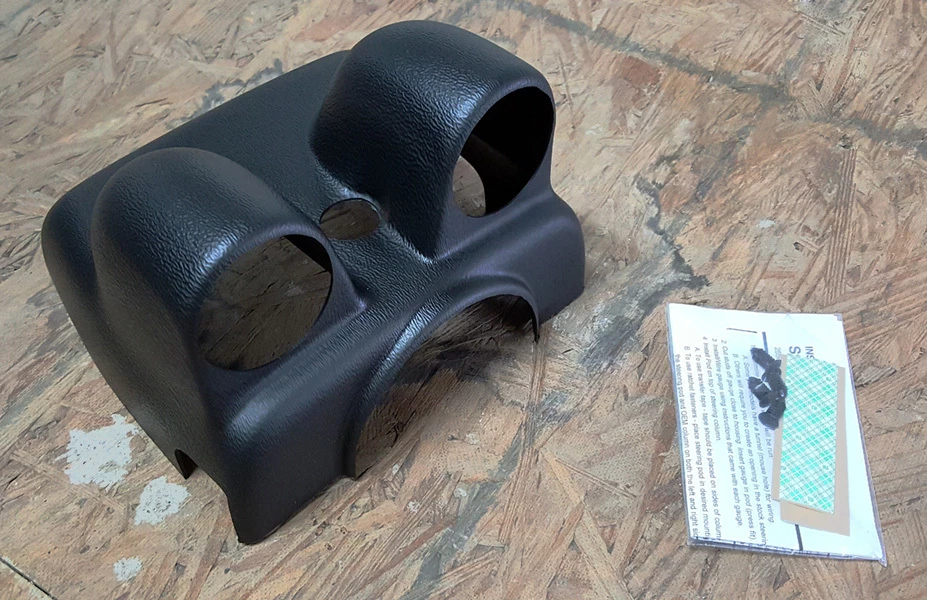 Auto Meter Steering Column Dual 2-1/16" (52mm) Gauge Pods 02-10 Dodge RAM (NEW) - Image 1 of 1