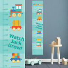 Personalised Boys Army Toy Train Cute Custom Gift Growth Height Measure Chart