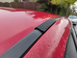 Barra de techo compatible Honda Civic 8ª generación tapa riel de repuesto portaequipajes 4 piezas - Imagen 1 de 2