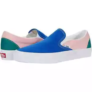 Vans Classic Slip On Retro Court (Multicolored) Men's - Picture 1 of 5