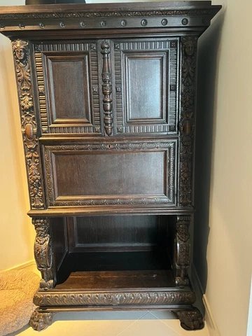 bar cabinet antique Cover