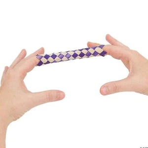1Pc Finger Traps 15cm Toy Loot/Party Bag Fillers Wedding/Kids New C Random, L4W8 - Picture 1 of 12