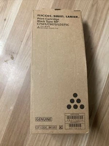 841357 Original Ricoh Druckerpatrone Schwarz MP C7501/C9075/LD375C  - Bild 1 von 4
